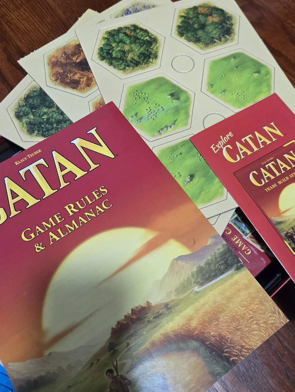 Catan Board Game Trade Build Settle